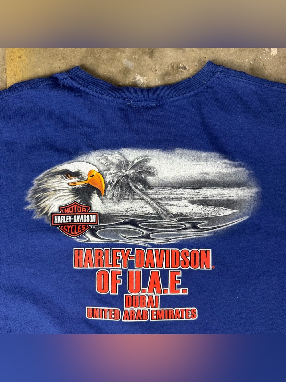 Harley-Davidson T-Shirt Size XL UAE Dubai United Arab Emirates Vintage Y2K Style